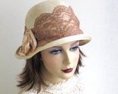 Straw Cloche Hat- Women- Spring Fashion
