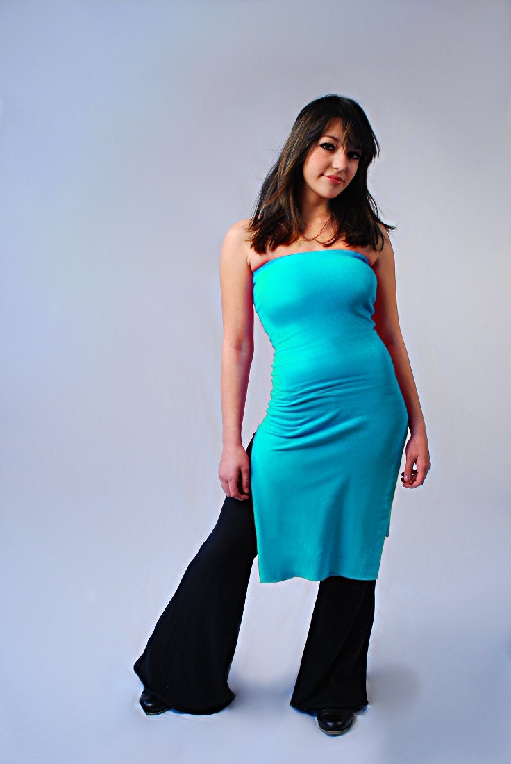 Eastern Dress - Small - Turquoise -  by Ascended Threads