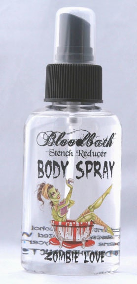 Zombie Love Stench Reducer BODY SPRAY Bloodbath
