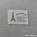 Cute Eiffel Tower Pattern Cotton and Linen Pillow Case(Cover, Slip)