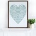 My Heart in Raspberry Sorbet - decorative screen print