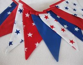 STARS JULY 4th Bunting Banner lovely for a Party, Celebration or Photo prop can be Custom Personalized Ready to ship Il_170x135