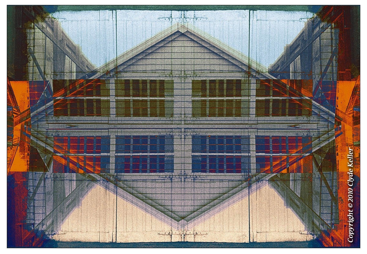 DOUBLED DOORS, Doubles Series, Clyde Keller Art on Etsy