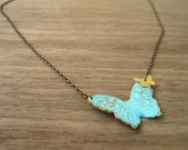 Butterfly Duo Necklace