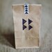 Wooden Boho Necklace / Beige - Neon Necklace / Tribal Necklace