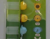 Cute Animal Bento Lunchbox Japanese Sauce Containers / Bottles With Syringe - Pig, Giraffe, Lion, Elephant, Bunny Rabbit, Chicken