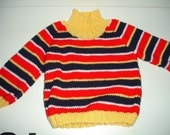 Custom knitted Ernie sweater for Teen sizes