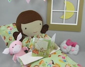 Studio Doll Boutique - Bet Time Set - Pajamas with Pillow and Blanket - Made to order