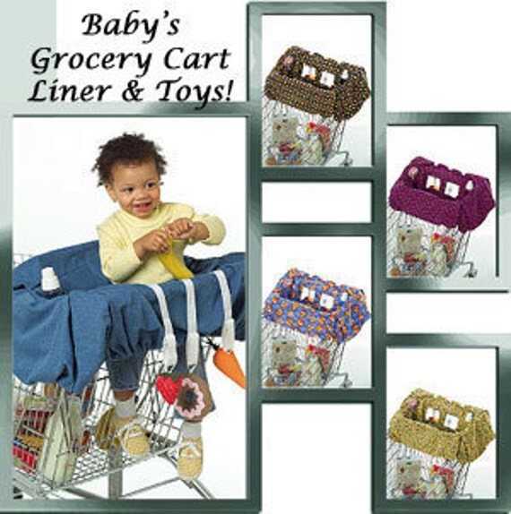 baby grocery cart liner sewing pattern carriage by patterns4you out of print sewing patterns 300x302 il 570xN.316375603 Out Of Print Sewing Patterns