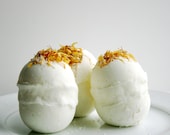 Citrus Splash Bath Bombs - Set of 3 - Scented with Essential Oils
