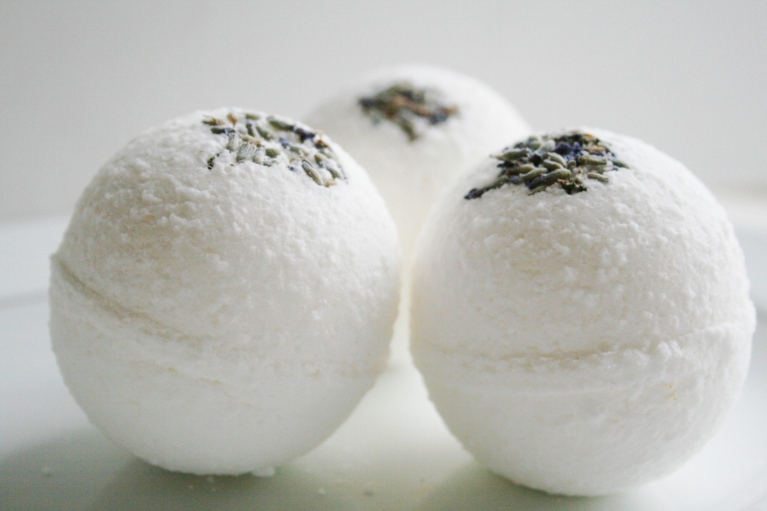 Lavender Dream Bath Bombs - Bath Bomb - Set of 3 Natural Bath Bombs