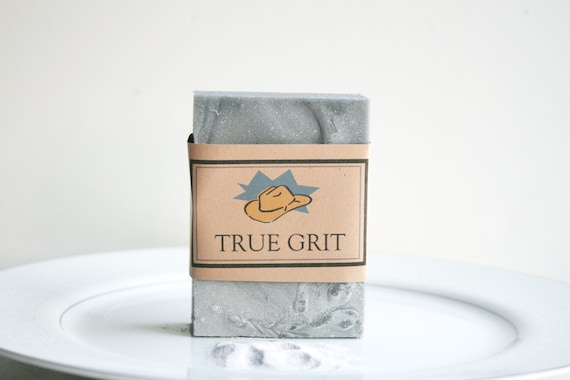 TRUE GRIT Soap -  Handmade Soap - Essential Oil  Soap