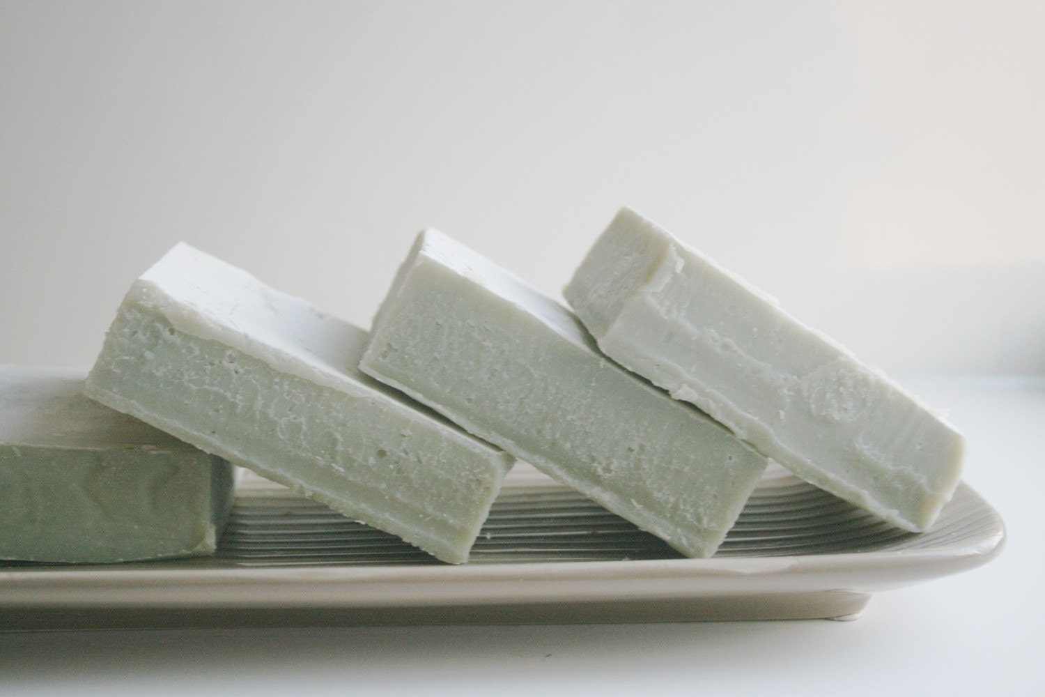 Lavender Rosemary French Clay Soap Bar - Great Facial Soap with Essential oils