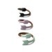 ARROW RING - Copper and dipped rubber - SEAFOAM