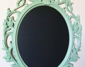 SHABBY CHIC FRAMED Chalkboard Magnetic Chalkboard Large Ornate Vintage Frame Wall Mirror Picture Frame Baby Photos Wedding Photos Nursery
