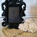 1 WEDDING TABLE Number Picture Frames-Black-White-6 colors-Baroque Ornate Vintage Frame-Chalkboard Vinyl-Wedding-Reception-Wedding Ideas-PBK