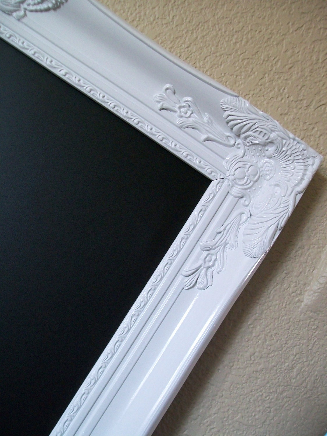 VINTAGE WEDDING-Framed Chalkboard-White Any Color-Extra Large Baroque Ornate Vintage Framed Chalkboard-Magnetic Chalkboard-Chalk Board-Signs
