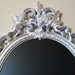 ANGELS-CHERUBS-LOVE-Romantic Ornate Decorative Vintage Framed Wall Mirror Chalkboard-Magnetic Chalkboard-Silver-Pewter-AnY Color