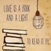 Love Is A Book - 8 x 10 - Illustration Print