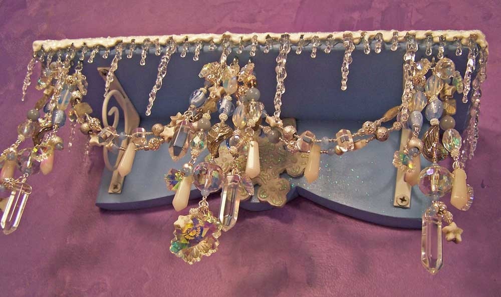 Winter Wonderland Wall Altar - OOAK Pagan Decor