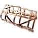 Automaton Copper Cuff bracelet - Cage Bracelet - new art deco - made in my studio - Solid Copper Jewelry