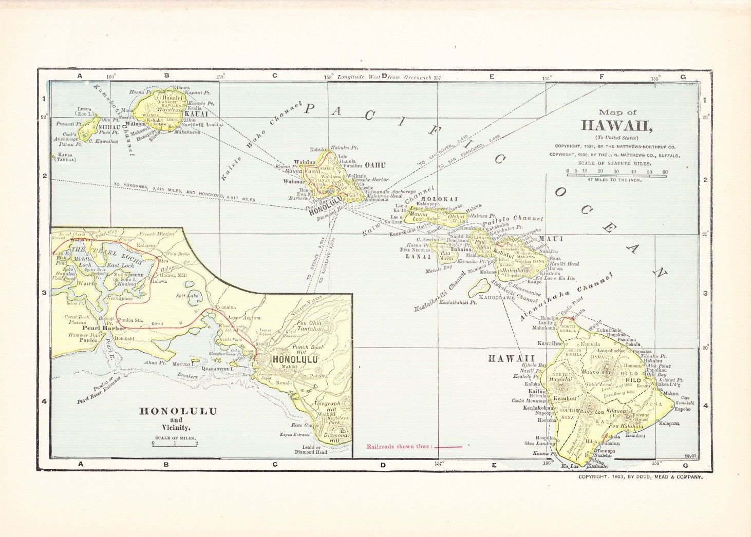 Old Hawaii Maps