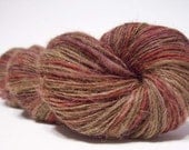 Handspun Shetland- Pomegranate single spun