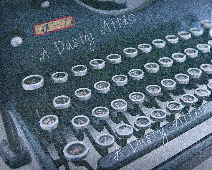 Vintage Royal Typewriter Fine Art Print 8x10
