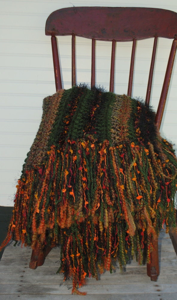 Afghan Autumn Home Decorative Throw Fall Accent