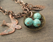 Mixed Metal  Spring Time Nest Bracelet