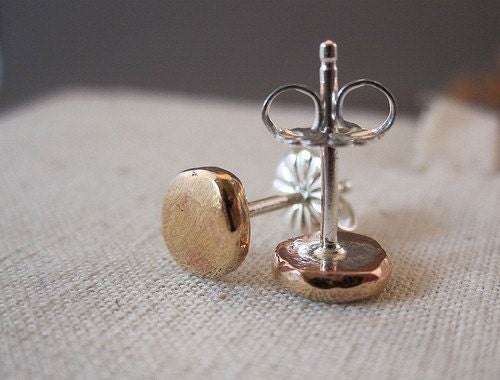 14k Rose Gold Stud Earrings - 5mm