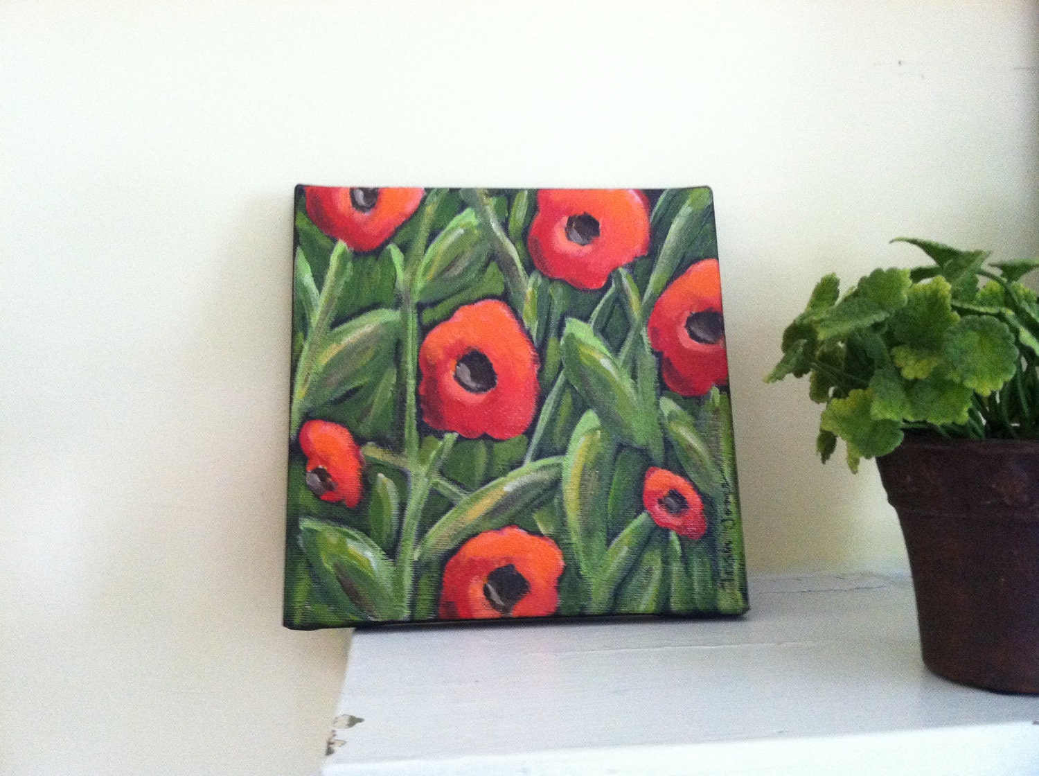 Small Field of Poppies