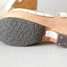 platform shoes / 1970s wood platforms / Carmen Miranda platforms