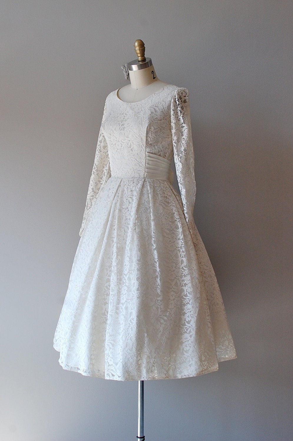 r e s e r v e d...50s lace wedding dress / 1950s wedding dress / That Magic Moment dress