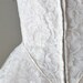 50s lace wedding dress / 1950s wedding dress / You Send Me dress