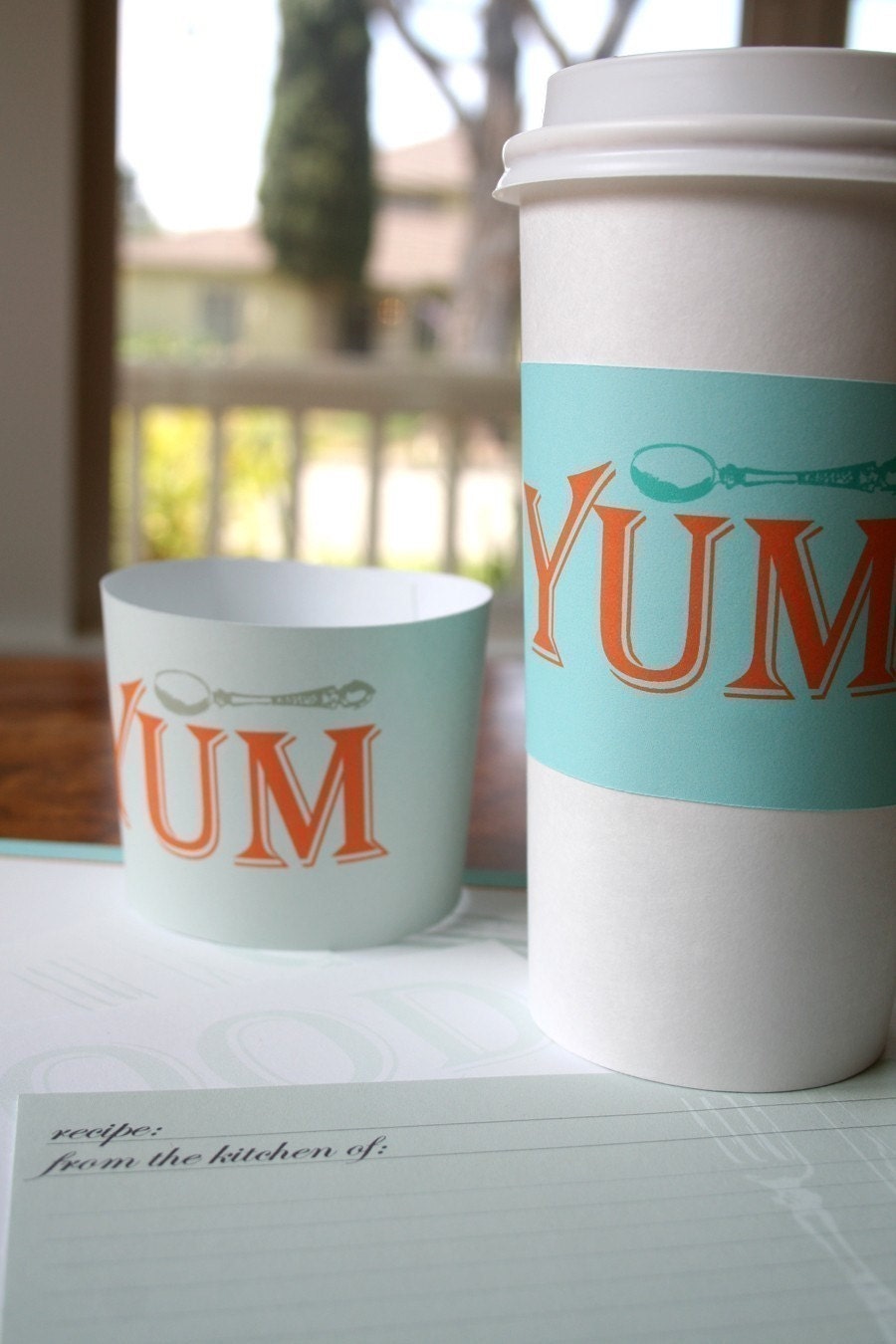 Bon Appetit PRINTABLE Party Collection - You Customize EDITABLE TEXT