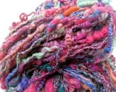 CLEARANCE 40% OFF- Handspun art yarn, Nudibranch coils