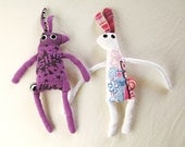 Plush Rabbit Recycled Fabric, BEAST-TEE Family
