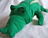 Green Corduroy Alligator