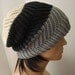 Amazing Hand knitted gray black and khaki woo lbeanie hat for men and women