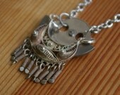 Gypsy Silver and Steel Pendant
