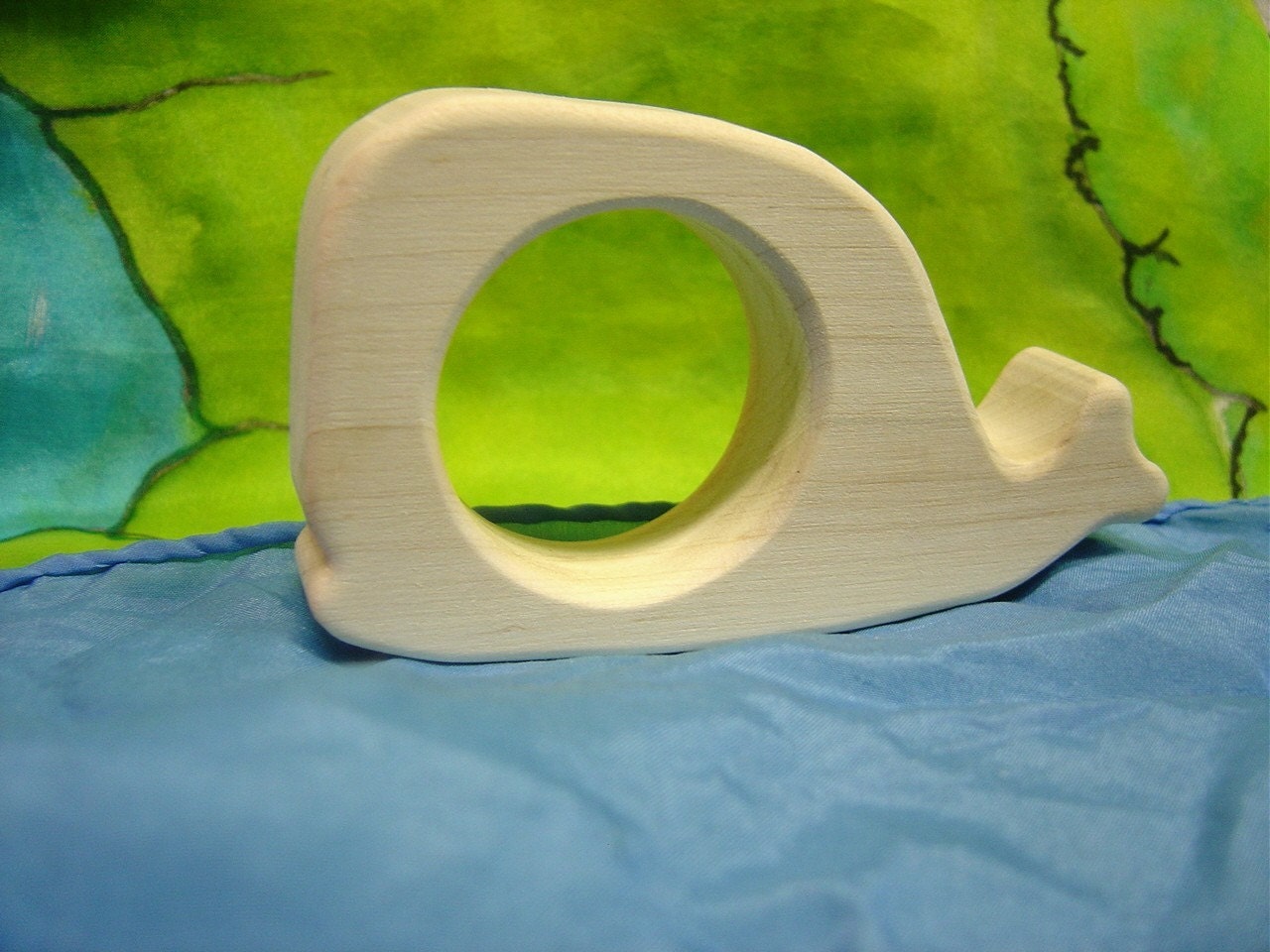 Whale teething / grasping toy