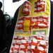 kids car seat organizer / waddling to the beat of your own yellow quack