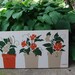Vintage Marushka Flower Pots on Canvas