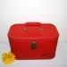 50s Red Train Case