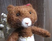 Belle the Bear Needle Felt