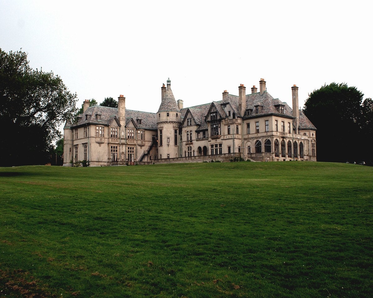 Dark Shadows Collinwood Carey Mansion Newport Rhode Island Color Photograph