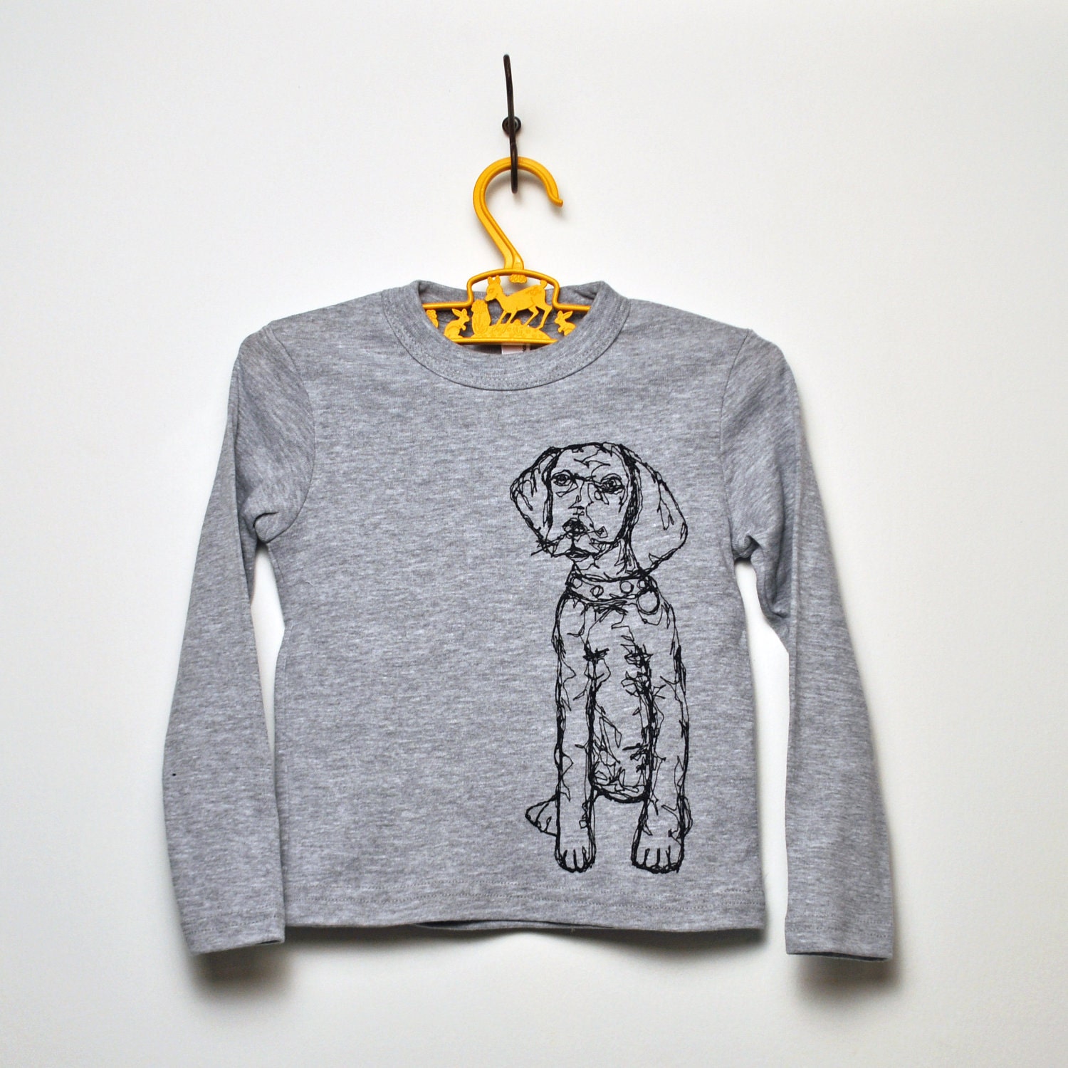 Puppy Toddler Tee- Long Sleeve