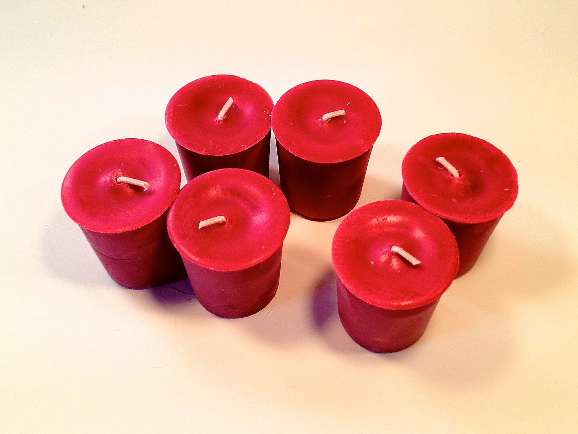 6 Pack Sweet Cranberry Soy Votives