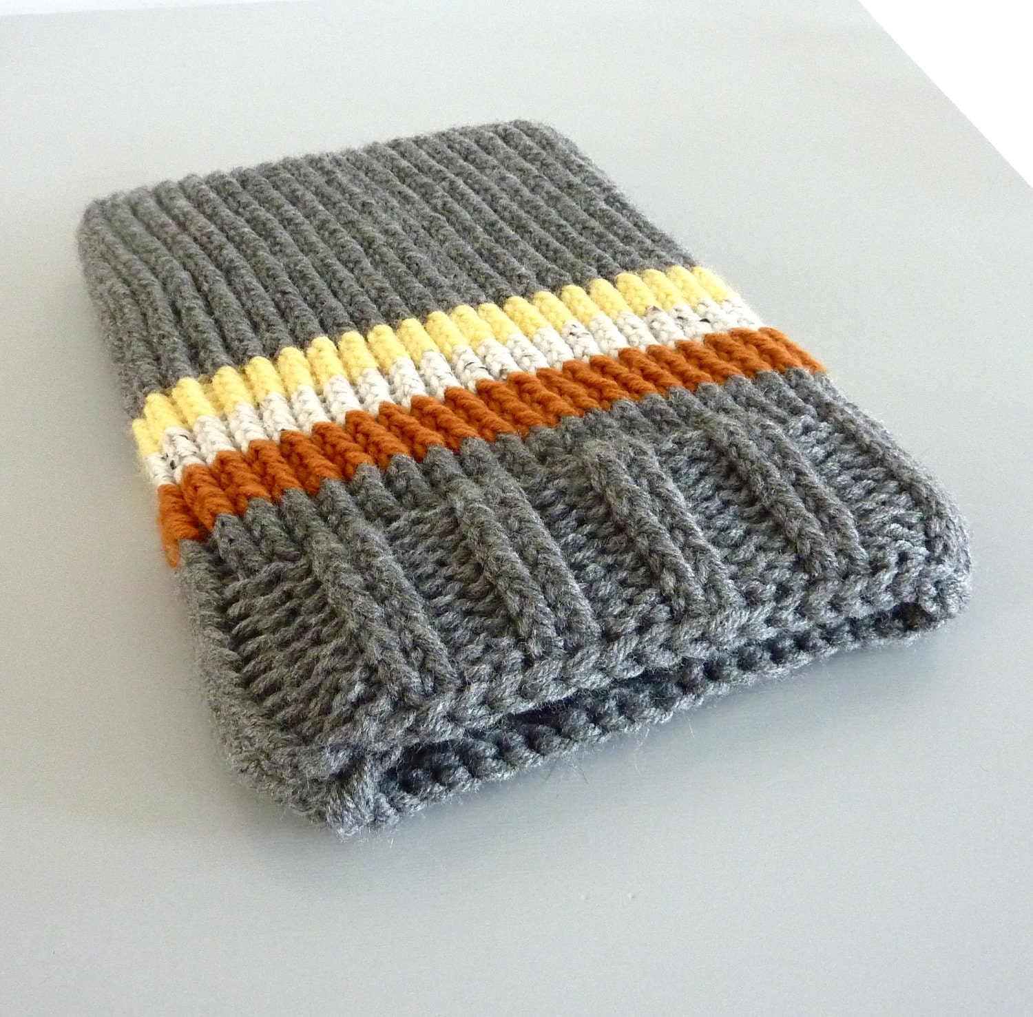 Macbook sleeve 13 inch Grey men